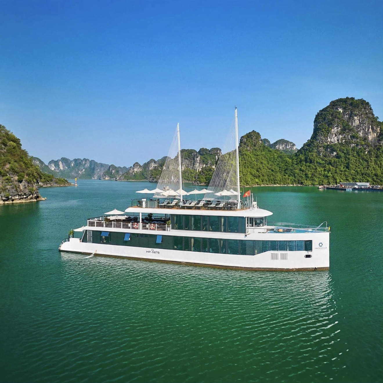 Halong Bay Day Cruise with Private Car Transfer